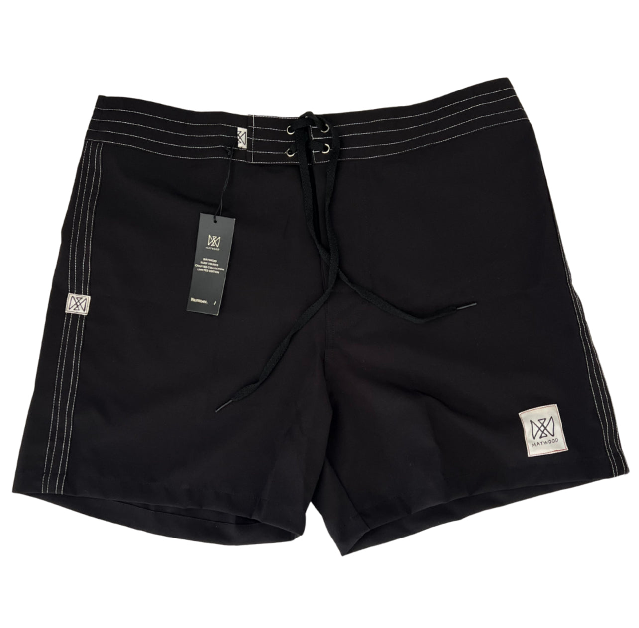 THE CATS BLACK SURF TRUNK